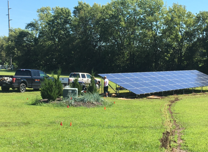 olathe kansas residential-solar-panel installation cable construction Lifetime Solar