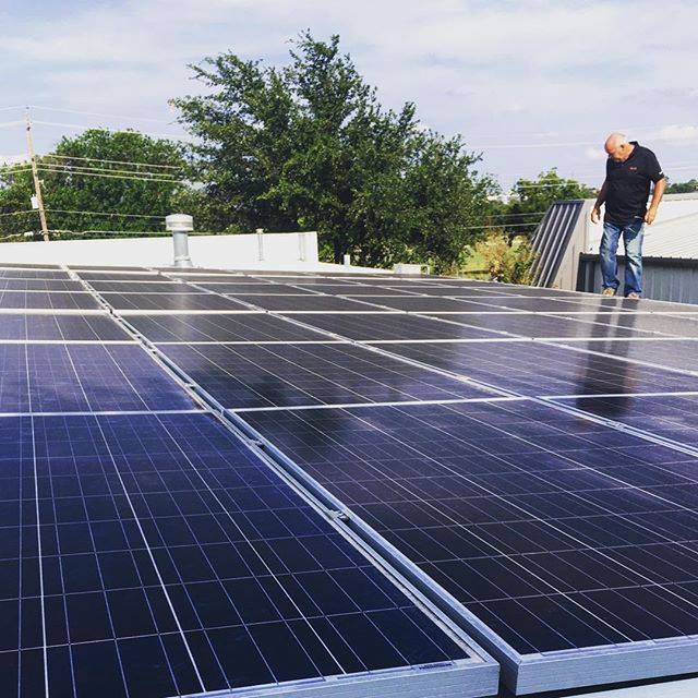 Lifetime Solar performs regular maintenance checkups for commercial solar panels.